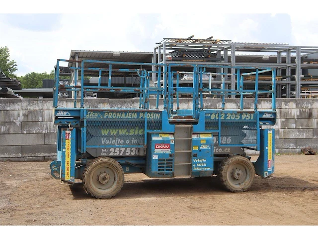 Schaarhoogwerker genie gs-3390 12.06m diesel 2007 - afbeelding 1 van  1