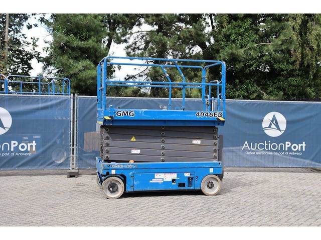 Schaarhoogwerker gmg 4046-ed elektrisch 350kg 13.9m 2018 - afbeelding 1 van  1