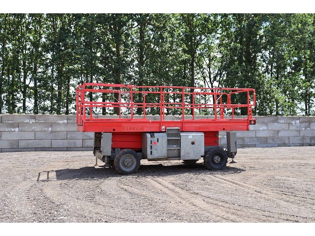 Schaarhoogwerker haulotte h12sxlnt diesel 700kg 12m 2014 - afbeelding 1 van  1