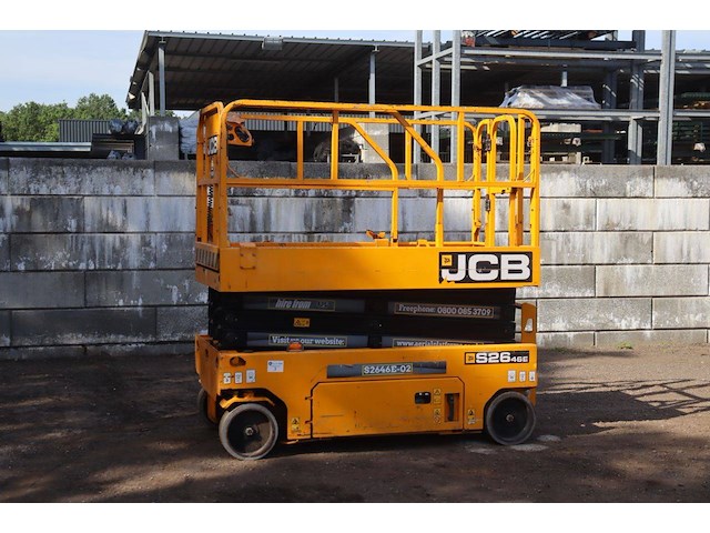 Schaarhoogwerker jcb s2646e elektrisch 9.9m 320kg 2017 - afbeelding 1 van  1