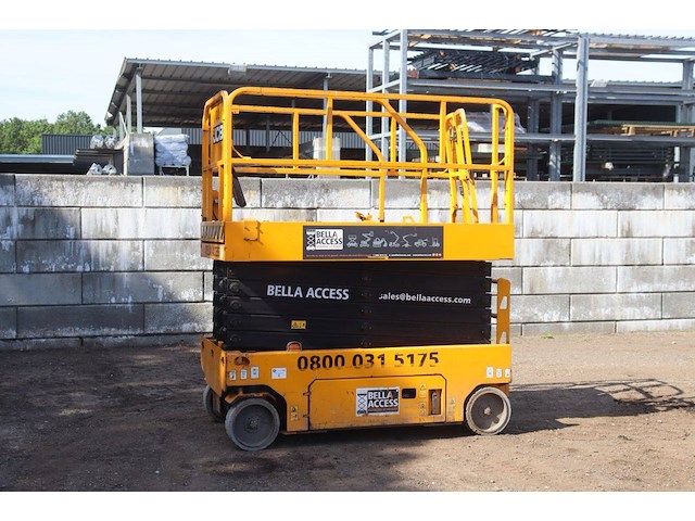 Schaarhoogwerker jcb s4046e elektrisch 320kg 13.9m 2017 - afbeelding 1 van  1