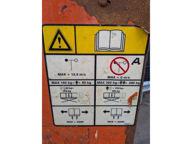 Schaarhoogwerker jlg, 2030es, bouwjaar 2005 - afbeelding 9 van  23
