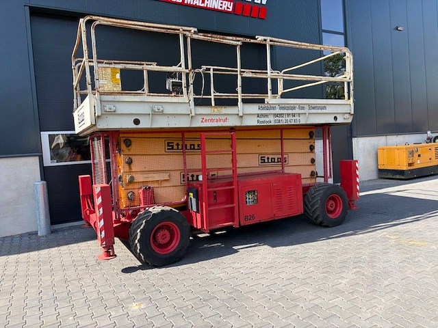 Schaarhoogwerker jlg 500rts diesel 680kg 17.2m 2002 - afbeelding 1 van  1