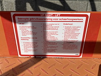 Schaarhoogwerker, nsg uk ltd, pop-up, oranje/grijs, 2007 - afbeelding 14 van  23