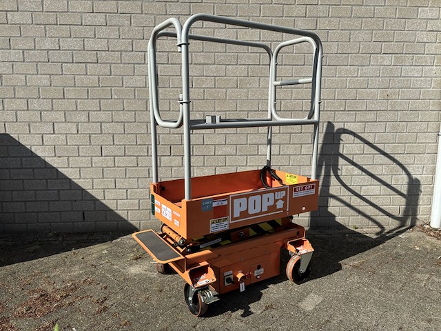 Schaarhoogwerker, nsg uk ltd, pop-up, oranje/grijs, 2007 - afbeelding 12 van  23