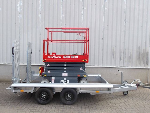 Schaarhoogwerker skyjack sj3219 elektrisch 7.81m 2017 - afbeelding 1 van  1