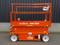 Schaarhoogwerker skyjack sj3220 elektrisch 8.09m 2015