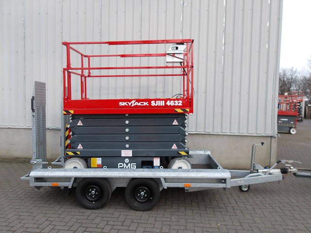 Schaarhoogwerker skyjack sj4632 11.75m 2016 op nieuwe vlemmix - afbeelding 1 van  1