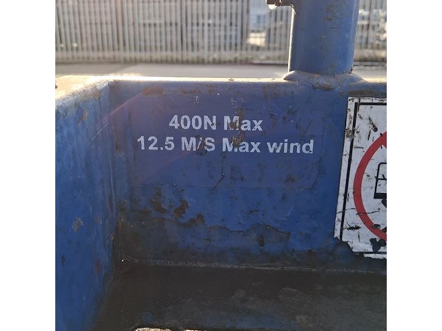 Schaarhoogwerker, upright, mx19, 2005 - afbeelding 16 van  27