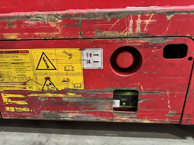 Schaarlift hoogwerker, lgmg, ss0507e , rood, 2020 - afbeelding 4 van  15