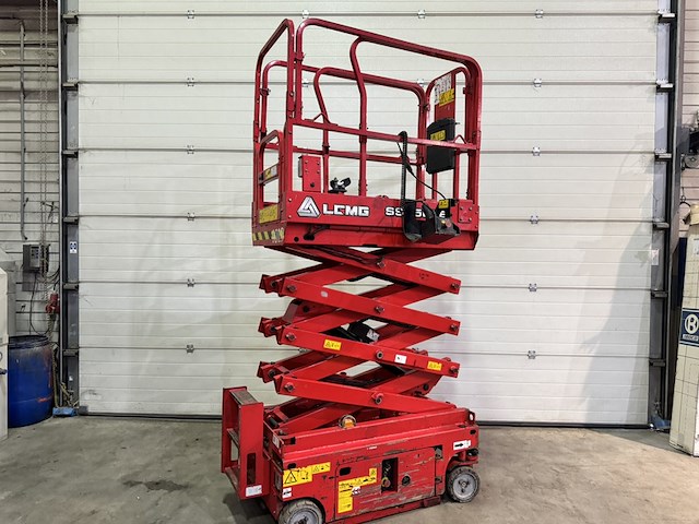 Schaarlift hoogwerker, lgmg, ss0507e , rood, 2020 - afbeelding 8 van  15
