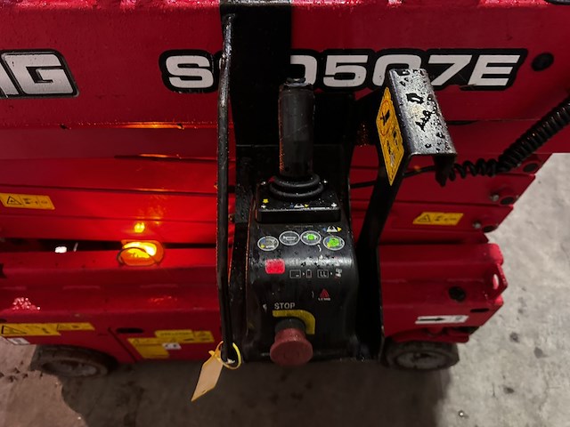 Schaarlift hoogwerker, lgmg, ss0507e , rood, 2022, elektrisch - afbeelding 4 van  8