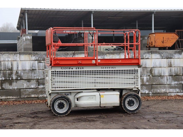 Schaarlift jlg m3369 elektrisch+diesel 12m 2013 - afbeelding 1 van  1