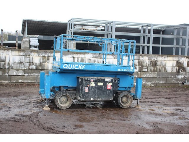 Schaarlift quicke quicklift 33ds4 / genie gs3369 rt diesel 2016 - afbeelding 1 van  1