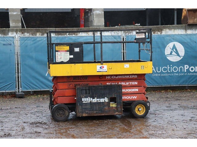 Schaarlift snorkel economy hyd. 2546 elektrisch 9.6m 1990 - afbeelding 1 van  1