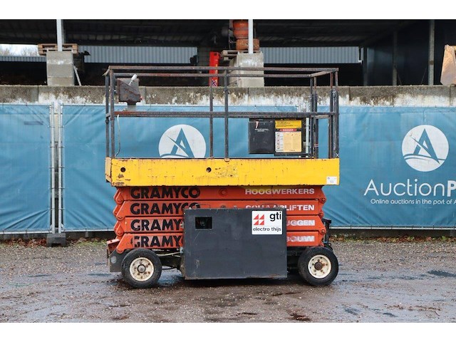 Schaarlift snorkel snorkel economy hyd. 2546 elektrisch 9.6m 1990 - afbeelding 1 van  1