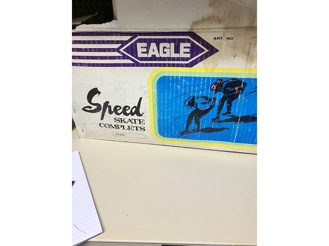 Schaatsen, noren op schoen eagle - afbeelding 5 van  5