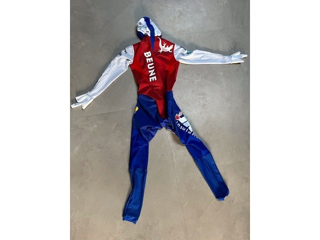 Schaatspak van joy beune, gesigneerd - afbeelding 4 van  6