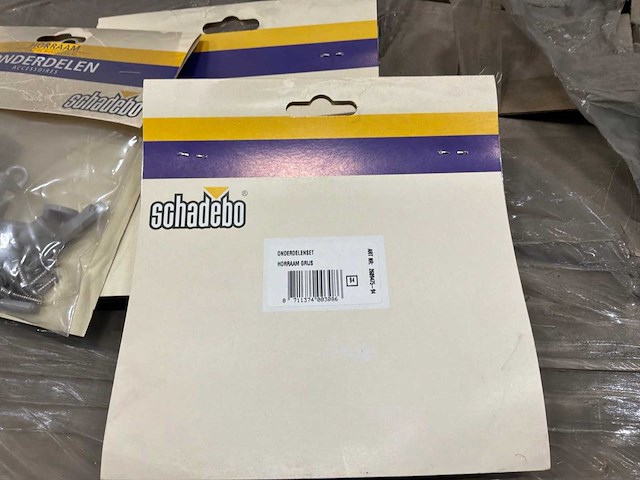 Schadebo horraam onderdelen set grijs raam (560x) - afbeelding 4 van  4