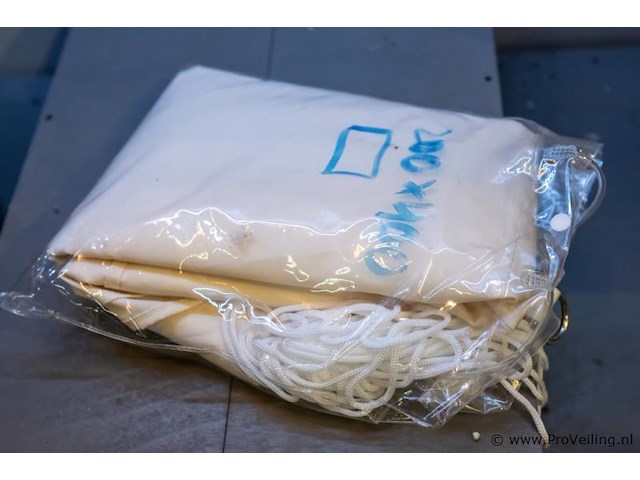 Schaduwdoek - kleur crème - afbeelding 2 van  3