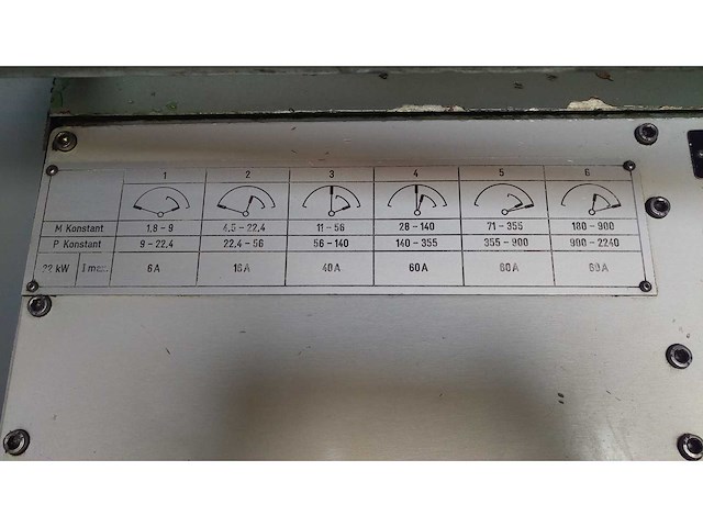 Schaerer - 1982 - ud632 - centerdraaibank - afbeelding 8 van  13