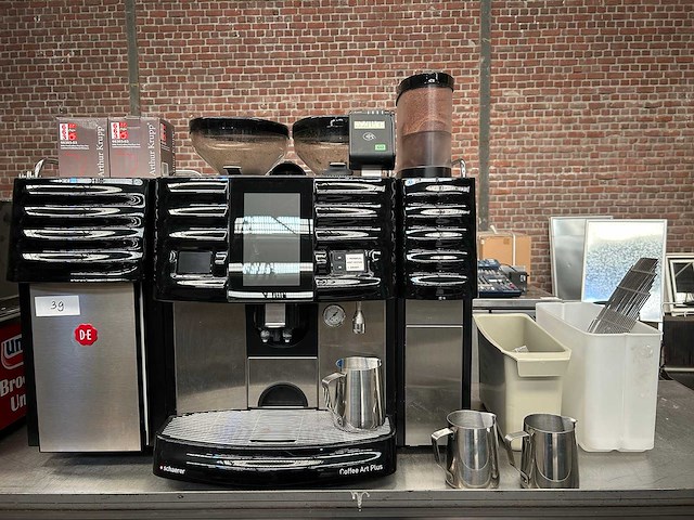 Schaerer - coffee art plus - professionele volautomatische koffiemachine met toebehoren - afbeelding 1 van  11