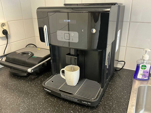 Schaerer coffee joy koffiemachine met grille en waterkoker - afbeelding 5 van  6