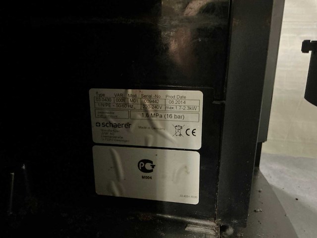 Schaerer coffee joy koffiemachine - afbeelding 6 van  7