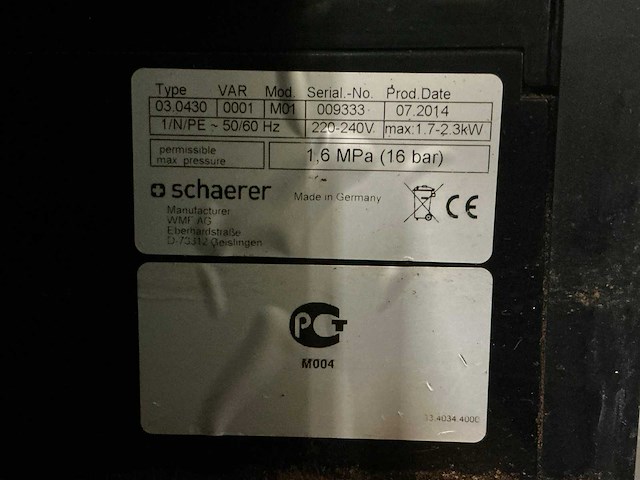 Schaerer coffee joy koffiemachine - afbeelding 6 van  6