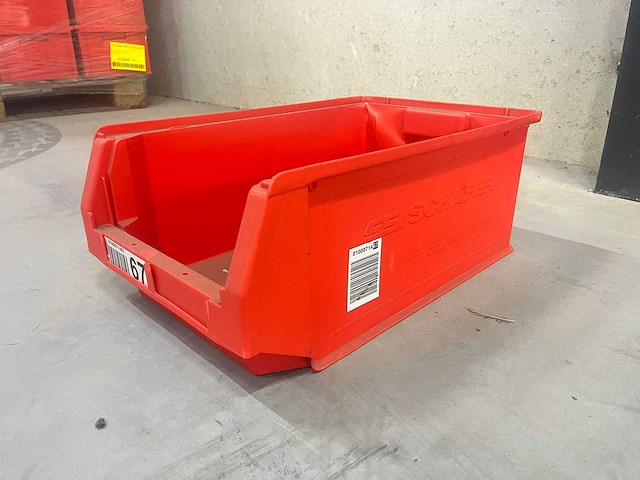 Schäfer - lf532g - magazijnbak met grijpopening 500x300x200mm (80x) - afbeelding 1 van  6