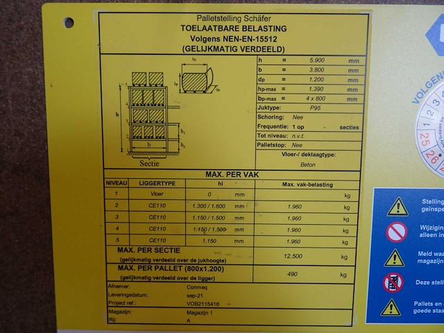Schäfer - palletstelling - afbeelding 6 van  6