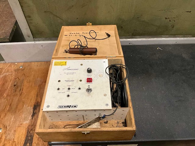 Schäfer arkograf graveer apparaat - afbeelding 1 van  5