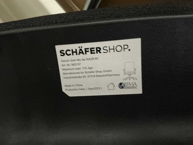 Schafer bureaustoel - afbeelding 3 van  3