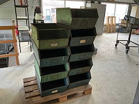 Schäfer stalen magazijnbak (9x) - afbeelding 1 van  5