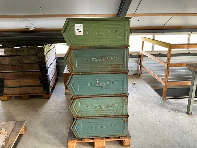 Schäfer stalen magazijnbak (9x) - afbeelding 3 van  5