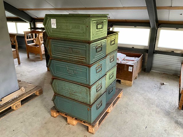 Schäfer stalen magazijnbak (9x) - afbeelding 4 van  5