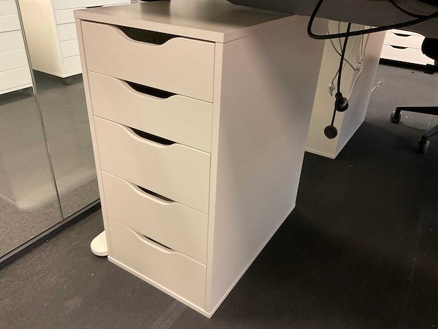 Schaffenburg bureau, bureaustoel en ladeblok - afbeelding 5 van  10