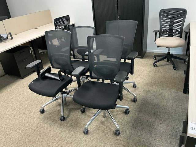 Schaffenburg bureaustoel (4x) - afbeelding 2 van  4