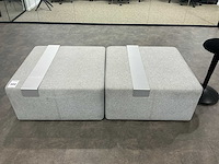 Schaffenburg poef (2x) - afbeelding 2 van  4