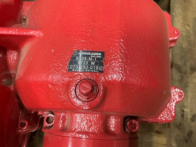 Schäffer achteras 070-650-019, hydrauliek pomp 3x - afbeelding 4 van  12