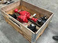 Schäffer achteras 070-650-019, hydrauliek pomp 3x - afbeelding 1 van  12