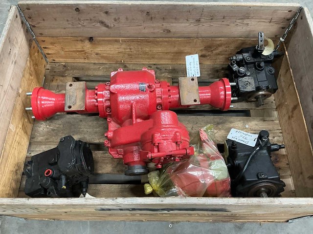 Schäffer achteras 070-650-019, hydrauliek pomp 3x - afbeelding 4 van  7
