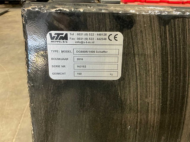 Schäffer dg600r/1400 volumebak ongebruikt - afbeelding 4 van  8