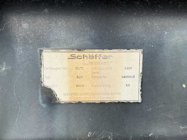 Schaffer graafbak - afbeelding 8 van  8