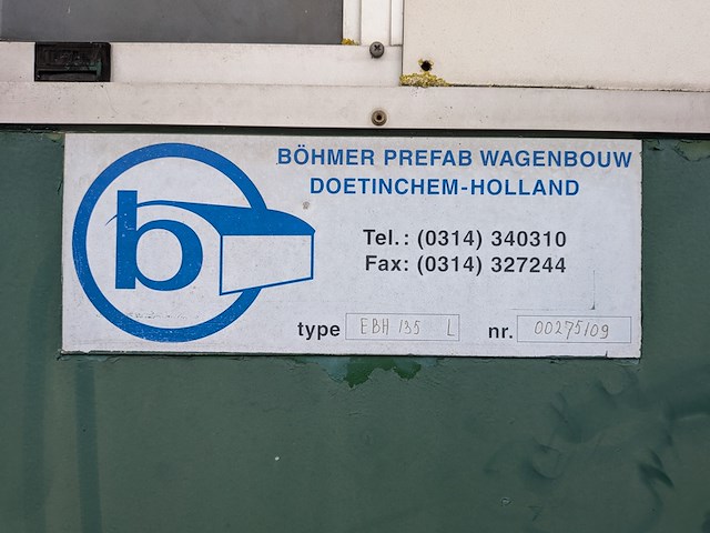 Schaftkeet boehmer prefab, ehb, 2000 - afbeelding 8 van  17