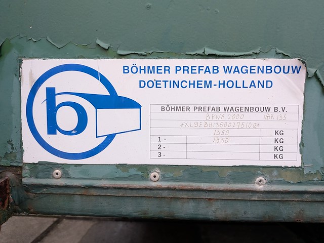 Schaftkeet boehmer prefab, ehb, 2000 - afbeelding 9 van  17