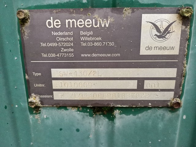 Schaftkeet de meeuw, sw-430 - afbeelding 2 van  13