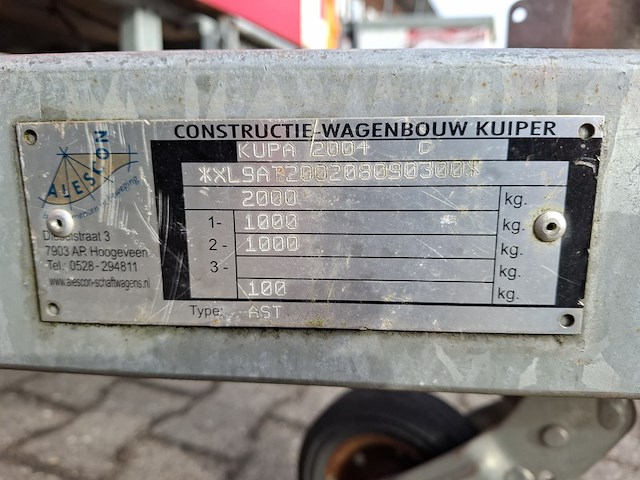 Schaftkeet, kuiper, ast, 2008 - afbeelding 3 van  29