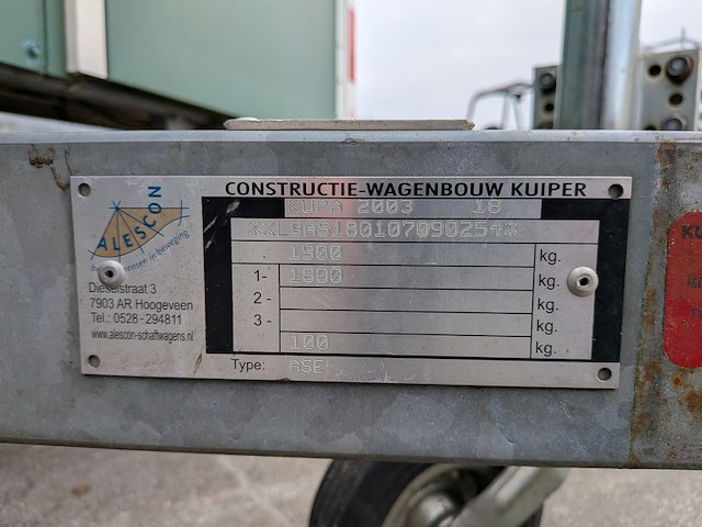 Schaftwagen, kuiper, ase, 2008 - afbeelding 13 van  20