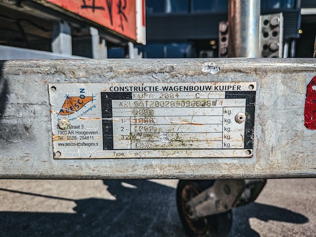 Schaftwagen, kuiper, ast, 2009 - afbeelding 16 van  25